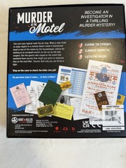 Hunt A Killer Murder at the Motel Board Game – Immersive Murder Mystery COMPLETE