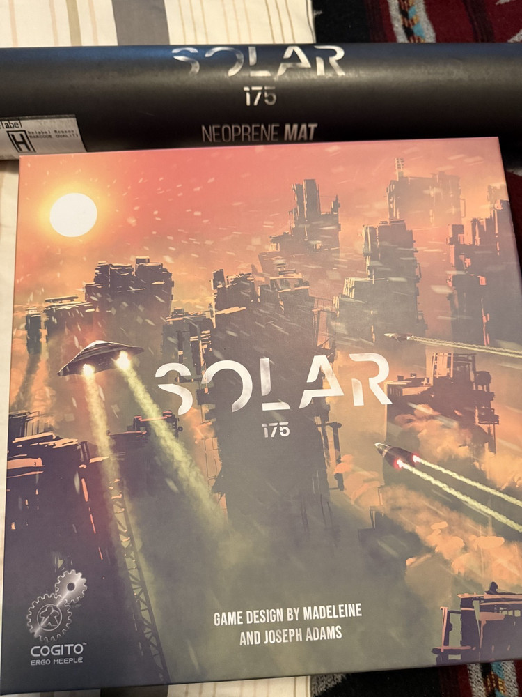 Solar 175 Deluxe Edition Board Game Bundle – Partially Played Campaign / Deluxe