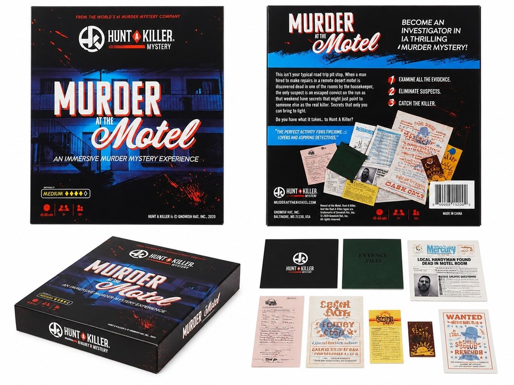 Hunt A Killer Murder at The Motel Mystery Game