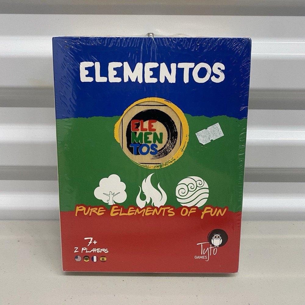 Tyto Games Elementos Pure Elements Of Fun Board Game NEW