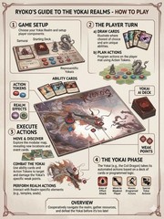 Ryokos Guide To The Yokai Realms Board Game Factory Sealed