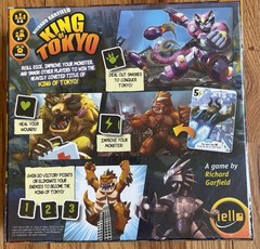King of Tokyo Board Game IELLO Dice Cards Richard Garfield NIB
