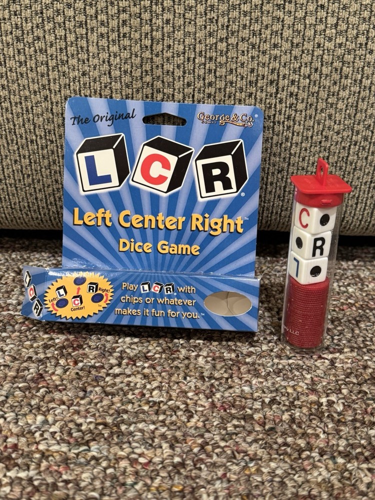 Left Center Right LCR Family Game – George & Co. Original