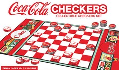 MasterPieces – Coca-Cola – Officially Licensed Checkers Board Game