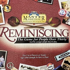 The Reminiscing Game Deluxe Master Edition USA 1940-1990 Homeschool