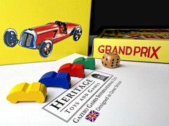 GRAND PRIX: Heritage Toys and Games, Ltd., Gr.Britain. Children’s game, COMPLETE