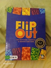 VTG Flip Out Game Switching Swapping Swiping Card Game Family Gamewright 2010