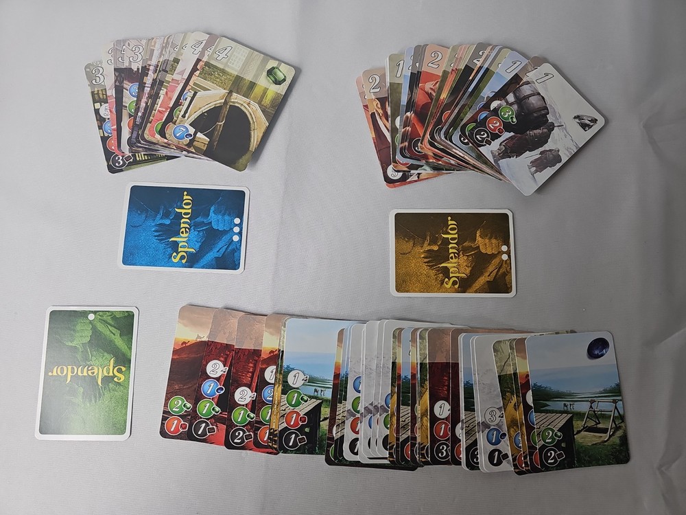 Splendor Game Development Cards Replacement Parts Cards NINety (90) Cards