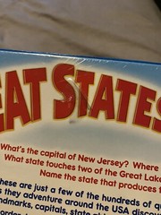 Game Zone Great States Geography Board Game, New And Sealed