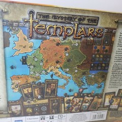 Stratelibri The Mystery of the Templars Historical Strategy Board Game RPG New!