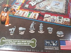 Dog Boxer-opoly Late for the Sky Boardgames Game – Family Game Dog Lovers – NEW