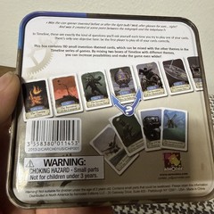 Timeline Inventions Card Game In Tin Asmodee Frederick Henry – 100% COMPLETE