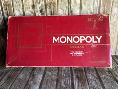 MONOPOLY DELUXE EDITION – HOLDSON – VINTAGE BOARD GAME NEW ZEALAND NZ