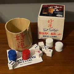 Jax Dice Game Fast Freddy’s Hong Kong 1983 in Original Box Instructions Vintage