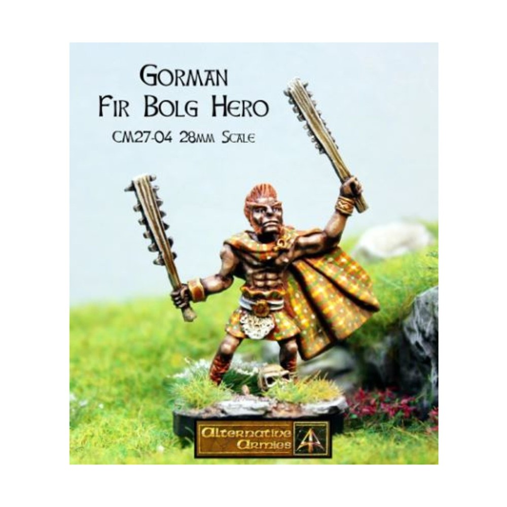 Alternative Armies Mini 28mm Gorman Fir Bolg Hero Pack New