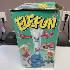 Vintage 1993 Elefun Game Milton Bradley Butterflies Complete And Works