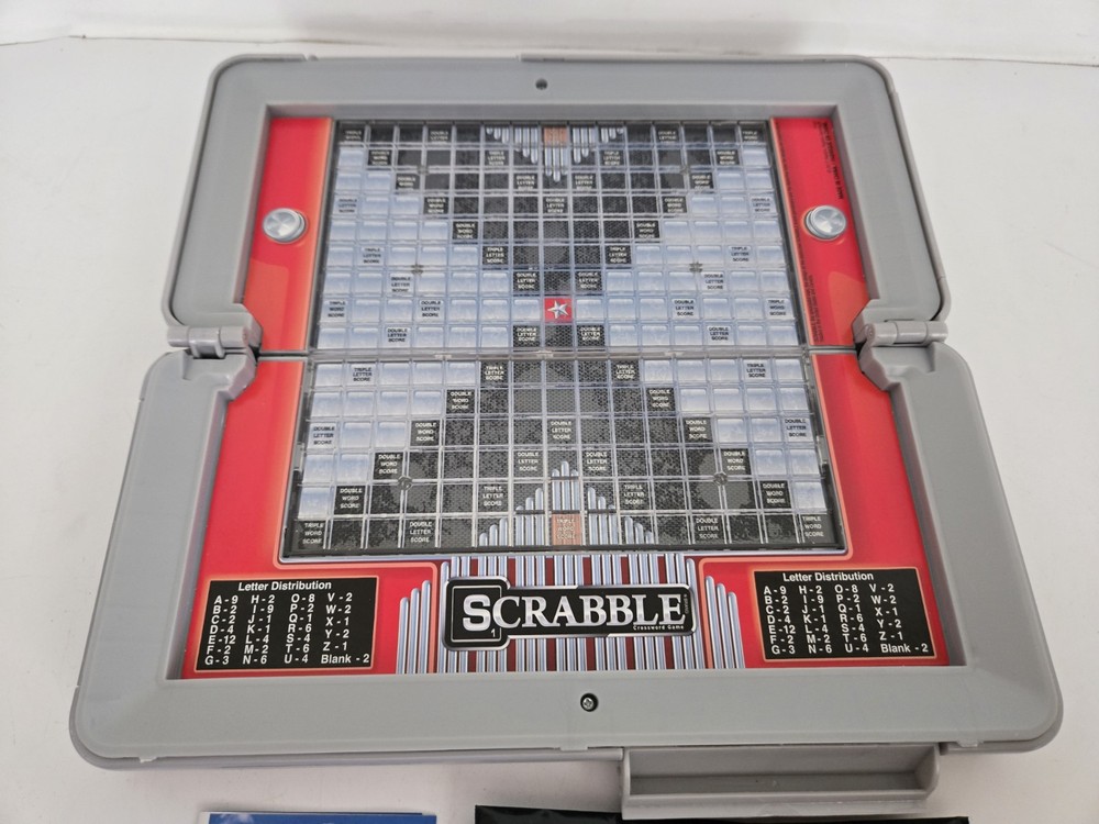 Scrabble Hasbro Gaming Road Trip Series Portable Travel Game Factory FREE SHIP