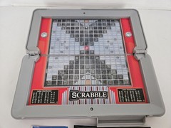 Scrabble Hasbro Gaming Road Trip Series Portable Travel Game Factory FREE SHIP
