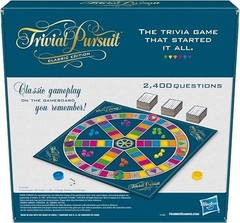 Trivial Pursuit Classic Edition Board Game for Adults and Teens Ages 16 and Up