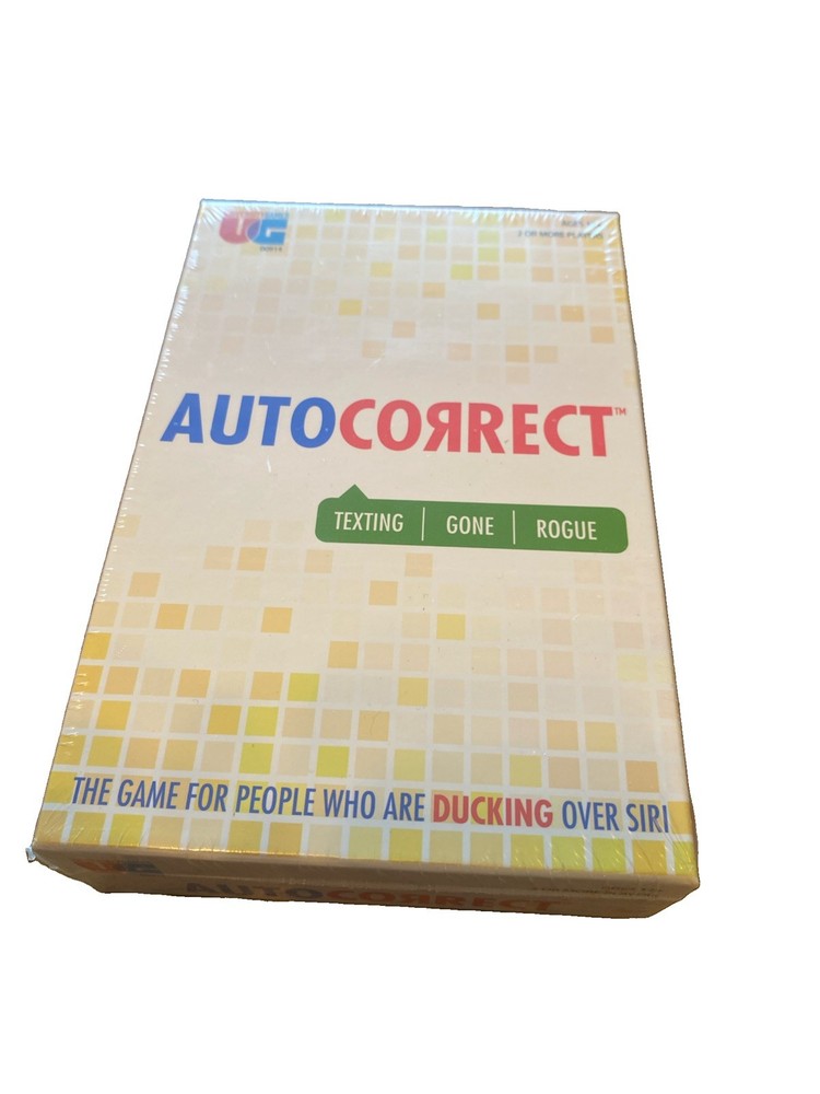 2020 University Games Autocorrect Game Ages 12+ Texting Gone Rogue SEALED SB