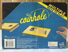 Hasbro Coinhole Game Tabletop Coin Bouncing Cornhole Party Ages 8+ #41