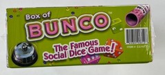 Box of Bunco Game Continuum Games, Multicolored Dice Game. New Factory Sealed