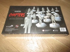 NEW Vampire the Masquerade Chapters Kickstarter Board Game Exclusive Miniatures
