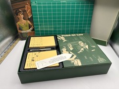 Vintage 1972 Strategic Game 3M Bookshelf Game Point of Law