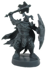 HeroQuest: 4x DREAD WARRIOR Minis & Card NEW!!
