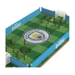 Binho Classic Manchester City FC Edition 2 Player Pinball Board Game