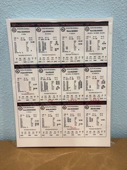 Statis Pro Baseball – 1967 Season Cards