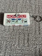 VINTAGE 1998 MINIATURE MONOPOLY missing 1 Dice HASBRO