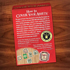 2026 NEW Cover Your Assets Grandpa Becks Game