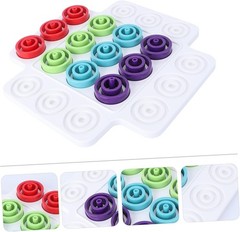 Color Matching Strategy Board Game – Plastic Puzzle Game for Kids & Family