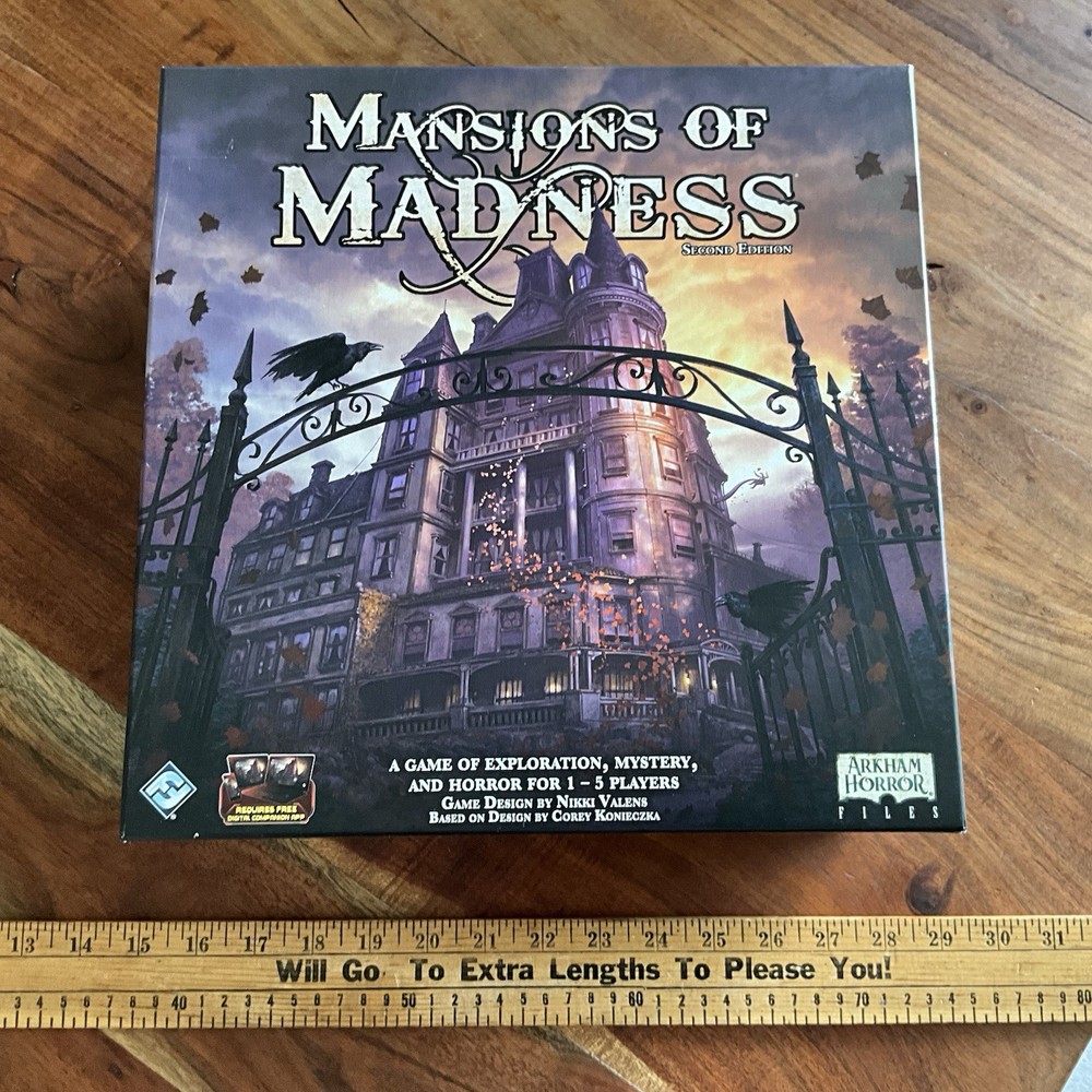 Fantasy Flight Games Mansions of Madness 2nd edition Board Game – Gently Used