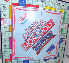 Monopoly The America USA Special Edition 2002 Parker Brothers OPEN BOX