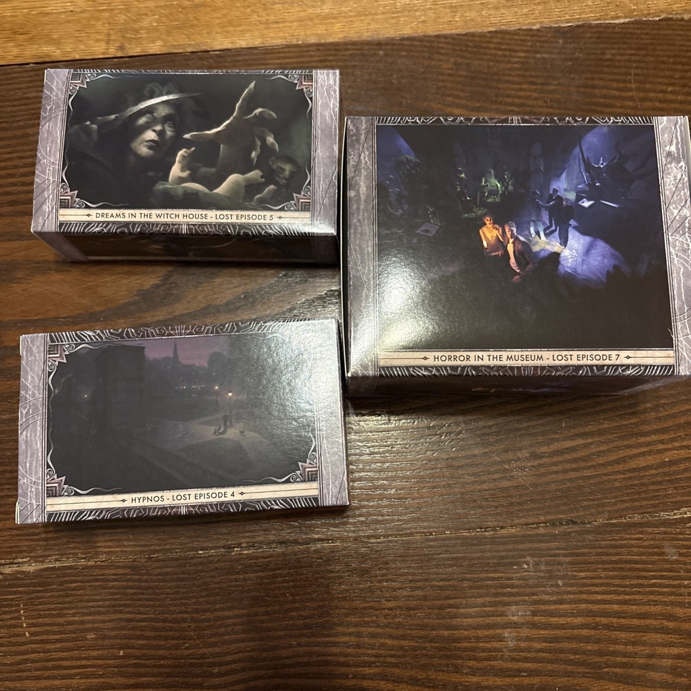 Cthulhu Death May Die Lost Episodes 4,5,7 CMON