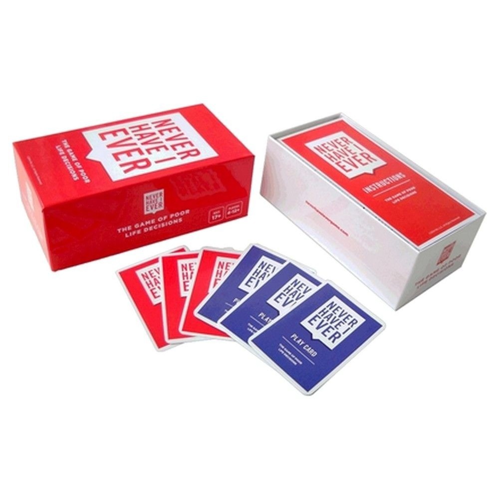 Never Have I Ever the Game of Poor Life Decisions Hilarious Revealing Party Game