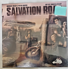 Salvation Road Board Game by Van Ryder Games Post-Apocalyptic Art Venessa Kelley