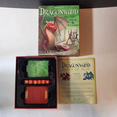 Gamewright DRAGONWOOD, Game of Cards, Dice & Daring, Kids Learn, 100% Complete