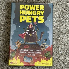 Power Hungry Pets Game By Exploding Kittens A Strategy Party Game New Sealed