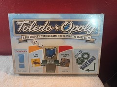Toledo-opoly Board Game Glass City Toledo Ohio Monopoly BNIB Sealed – RARE OOP