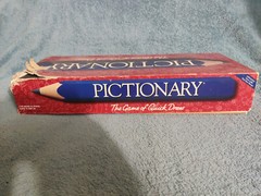 Vintage Pictionary 1993- 1997 Edition Incomplete Replacement