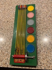 Antique GEE WIZ No. 40 Wolverine Supply Toy Metal Horse Racing Game