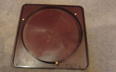 Vintage Scrabble Crossword Game Deluxe Edition Turntable Selchow & Righter 1977