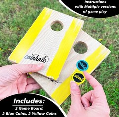 Hasbro Coinhole The Table Top Coin Bouncing Party Game Cornhole(2017) NEW SEALED
