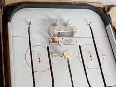 1972 Coleco Stanley Cup Power Play Hockey Game 5170 NHL w/ Box Trophy