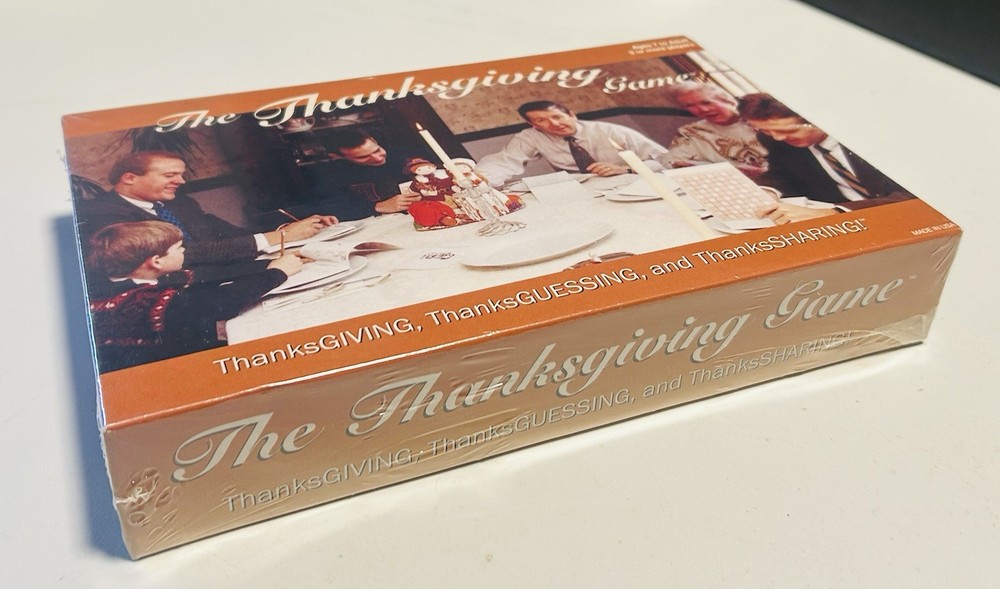 The Thanksgiving Game ThanksGuessing, ThanksSharing New Factory Sealed