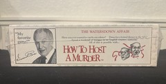 1986 How To Host A Murder Watersdown Affair Sealed & Original Price Tag Party