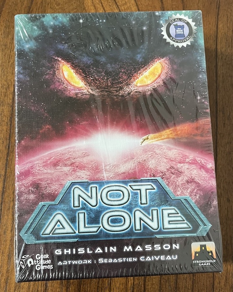 Not Alone Board Game Ghislain Masson Stronghold Games Geek Attitude 2016 NEW